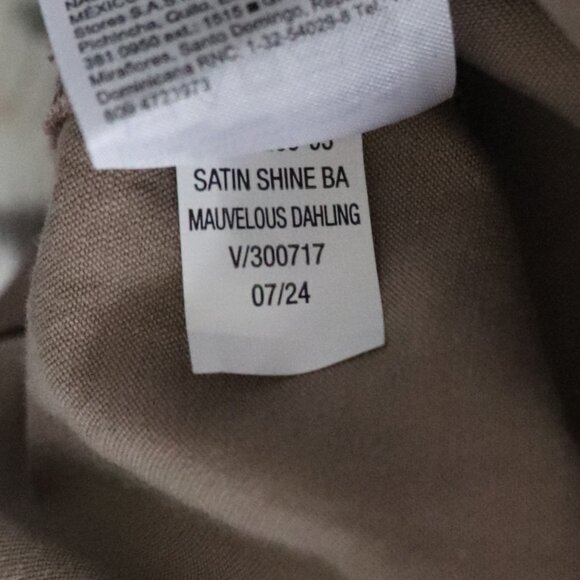 Old Navy Satin Extra High Rise Sz 12 Wide Leg Cargo Utility Barrel Pull On Pants - Picture 14 of 14